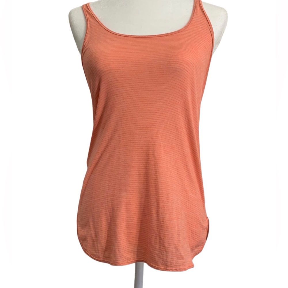 Lululemon | Hi/Low Coral Racerback tank, approx size 8